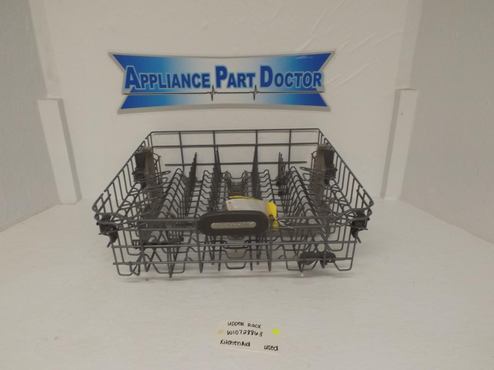 KitchenAid Dishwasher W10728863 Upper Rack Used KitchenAid Dishwasher W10728863 Upper Rack Used